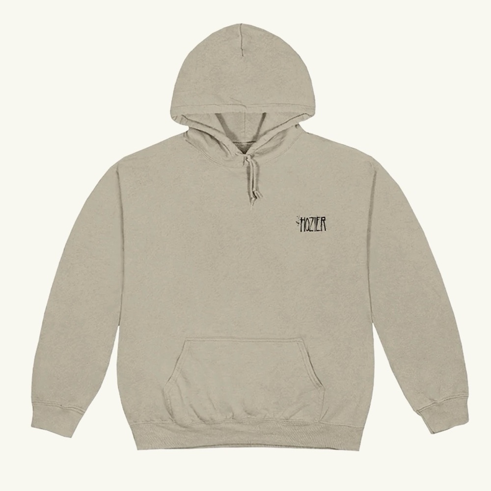 XL Tan Hozier Hoodie - Official Merch 2024